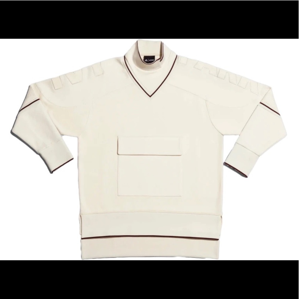 Adidas Ivy Park Sweatshirt Maroon and Ecru Tint